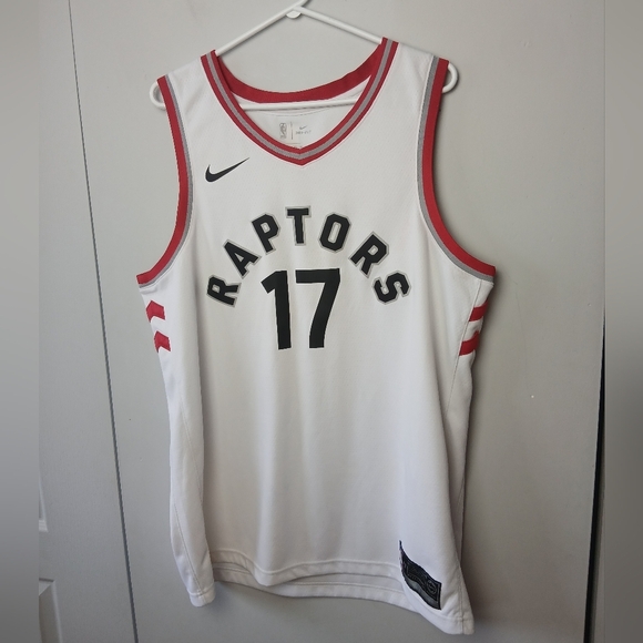 NIKE Jonas Valanciunas Toronto Raptors #17 Men Jersey Size XL NBA - Picture 1 of 11